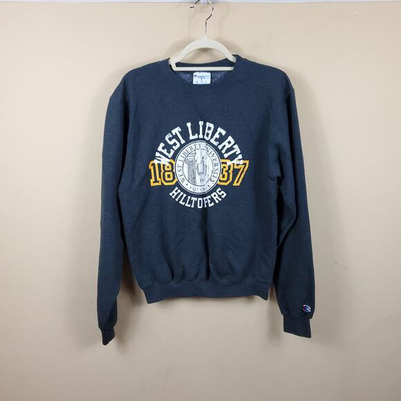 Champion West Liberty Fleece Lined Sweatshirt Size S - Picture 1 of 8
